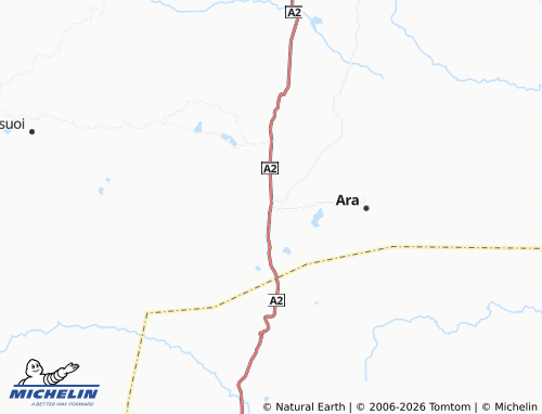 MICHELIN Addi Gudeb map - ViaMichelin