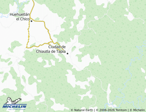 MICHELIN Tlaica map - ViaMichelin
