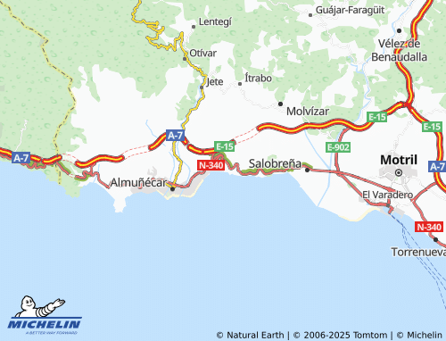 Mapa MICHELIN El Capitán - ViaMichelin