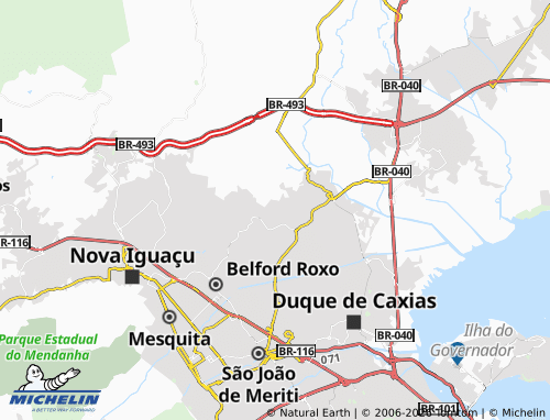 Mapa MICHELIN Parque Roseiral - ViaMichelin