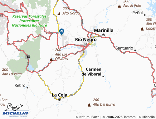 MICHELIN San Antonio map - ViaMichelin