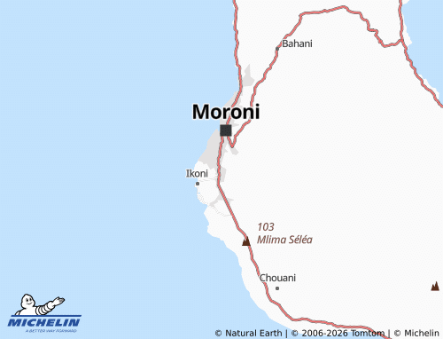 MICHELIN Mdé map - ViaMichelin