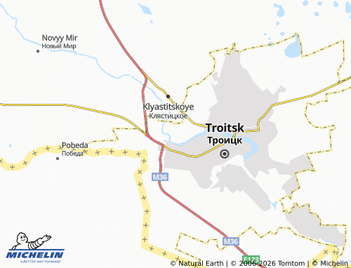 MICHELIN-Landkarte Elektrozavodets SNT - ViaMichelin