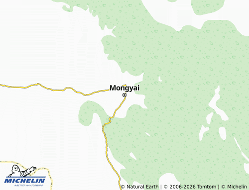 MICHELIN-Landkarte Mongyai - ViaMichelin