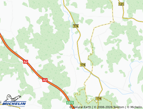 Mappa MICHELIN Raguva - ViaMichelin
