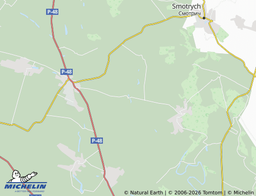 MICHELIN Stepanivka map - ViaMichelin