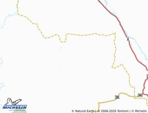 Mapa MICHELIN Moa Flat - ViaMichelin