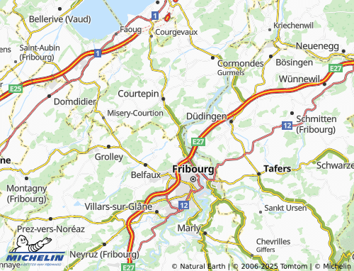 MICHELIN La Sonnaz map - ViaMichelin