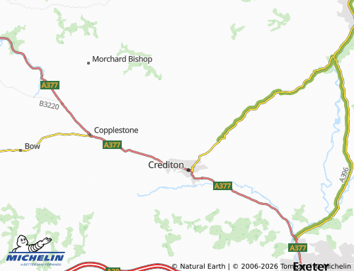 MICHELIN Sandford map - ViaMichelin