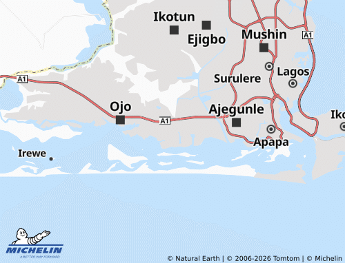 Mapa MICHELIN Satellite Town - ViaMichelin