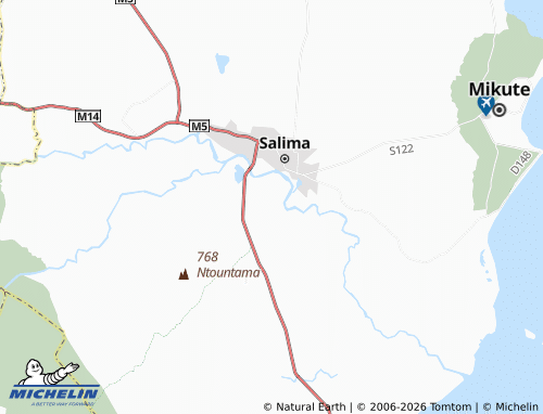 Mapa MICHELIN Kachiisa - ViaMichelin