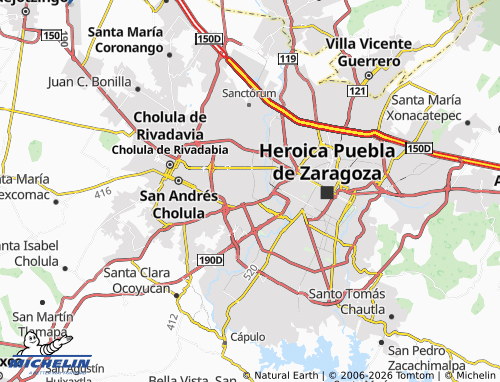 Mappa MICHELIN La Concepción Buena Vista - ViaMichelin