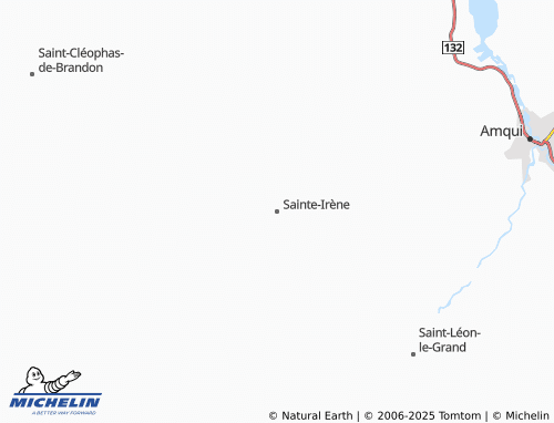 Mapa MICHELIN Sainte-Irène - ViaMichelin