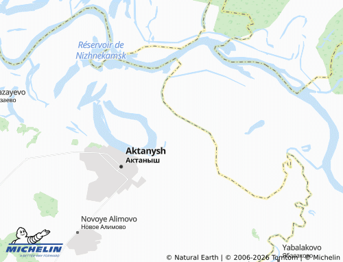 MICHELIN-Landkarte Chuganak - ViaMichelin