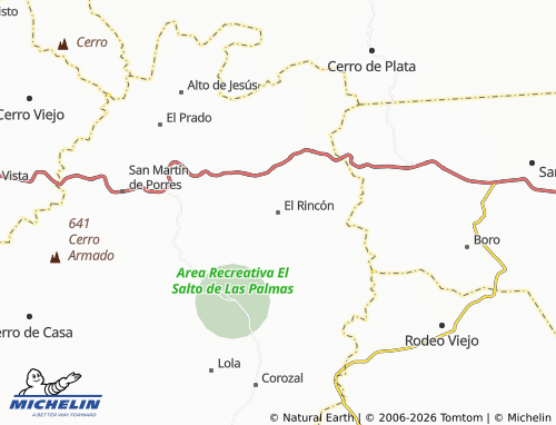 Mapa MICHELIN El Rincón - ViaMichelin