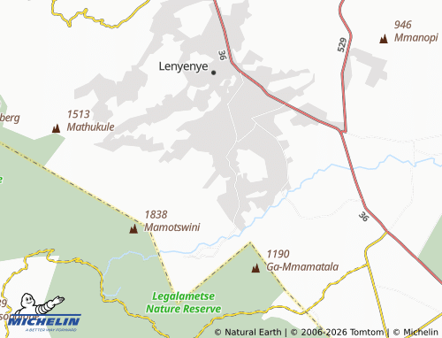 MICHELIN-Landkarte Shiluvane - ViaMichelin