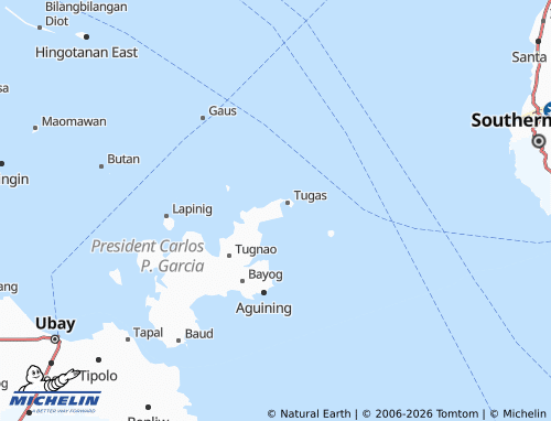 MICHELIN Lipata map - ViaMichelin