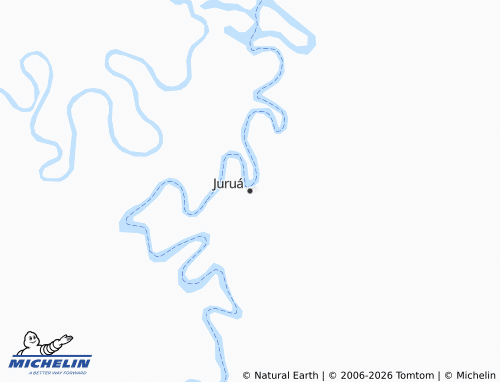 MICHELIN Juruá map - ViaMichelin