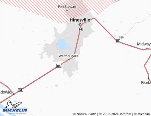 Mapa MICHELIN Allenhurst - ViaMichelin
