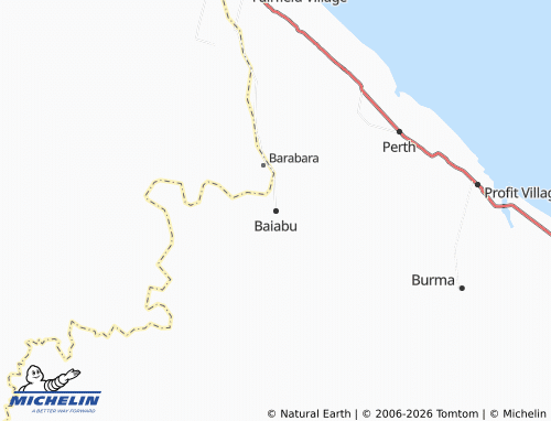 MICHELIN Baiabu map - ViaMichelin