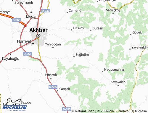 MICHELIN Seğirdim map - ViaMichelin