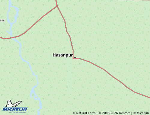 MICHELIN-Landkarte Hasanpur - ViaMichelin