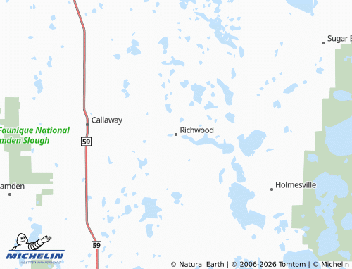 Mappa MICHELIN Richwood - ViaMichelin