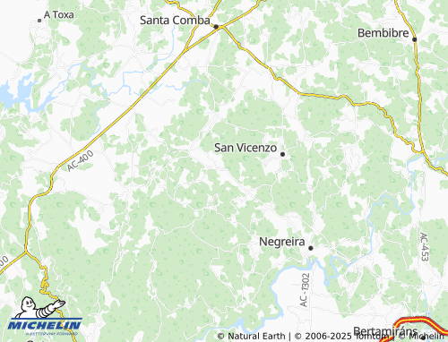 MICHELIN-Landkarte Corneira (San Cristovo) - ViaMichelin