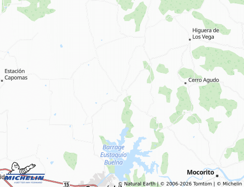 MICHELIN Ciénega de Casal map - ViaMichelin