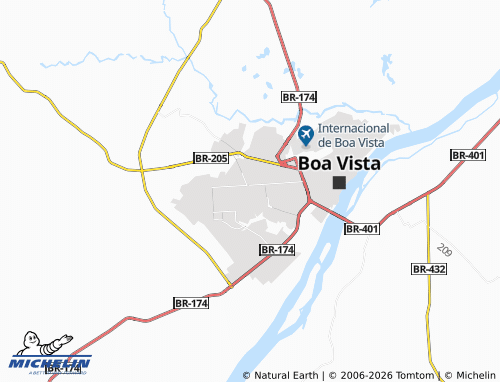 MICHELIN Cambará map - ViaMichelin