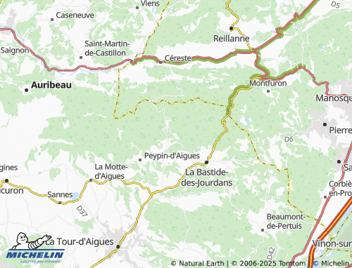 MICHELIN Les Serres map - ViaMichelin