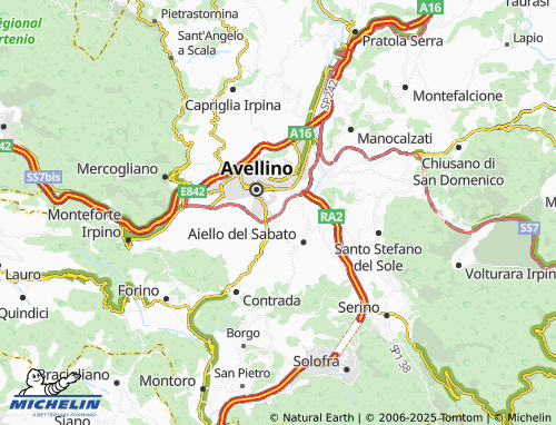 MICHELIN-Landkarte Sant'Oronzo Secondo - ViaMichelin
