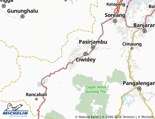 Mapa MICHELIN Panundaan - ViaMichelin