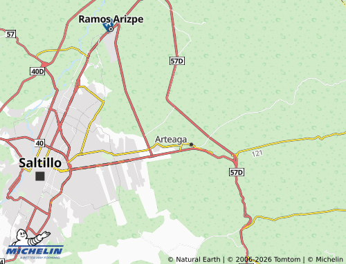 Mapa MICHELIN Los Cedros - ViaMichelin