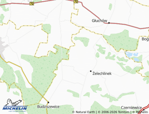 Carte MICHELIN Karolinów - ViaMichelin
