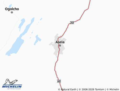 MICHELIN Asala map - ViaMichelin