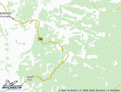 Mapa MICHELIN Resavica - ViaMichelin