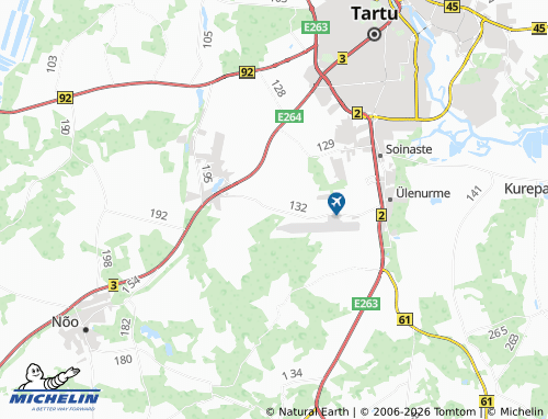 Mapa MICHELIN Laane - ViaMichelin