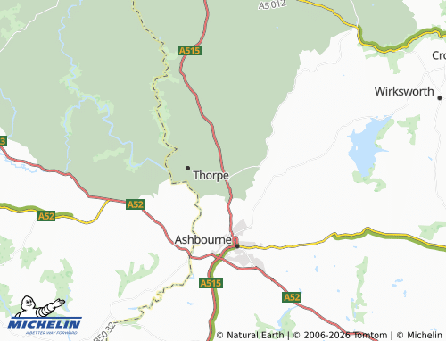 Carte MICHELIN Fenny Bentley - ViaMichelin