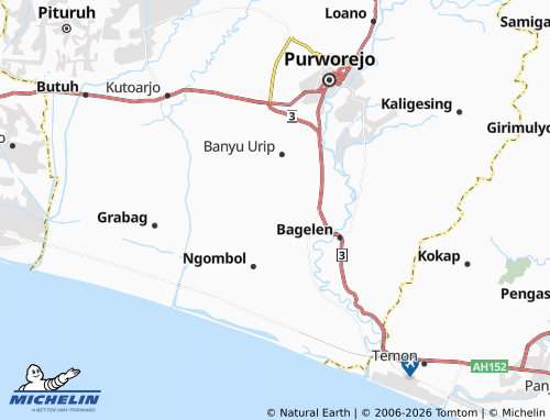 Mapa MICHELIN Kesugihan - ViaMichelin