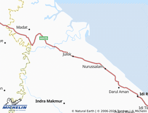 Mappa MICHELIN Julok Tunong - ViaMichelin