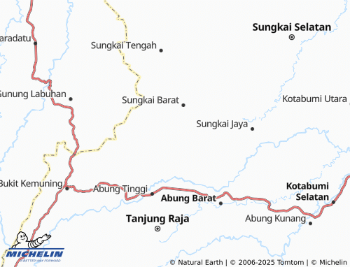 MICHELIN Cahaya Mas map - ViaMichelin