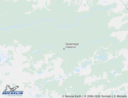 MICHELIN-Landkarte Severny Rajon - ViaMichelin
