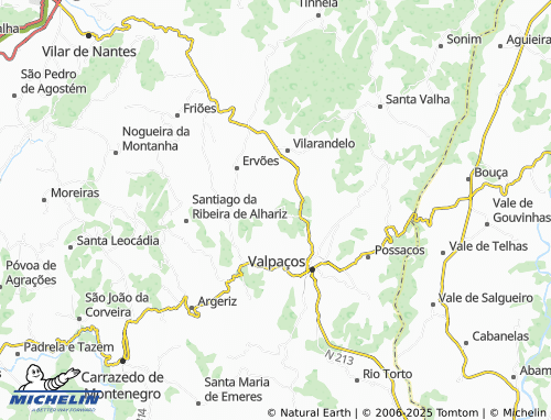 MICHELIN-Landkarte Quinta do Cabeço - ViaMichelin