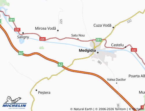 Mappa MICHELIN Remus Opreanu - ViaMichelin