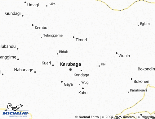 MICHELIN Lianogoma map - ViaMichelin