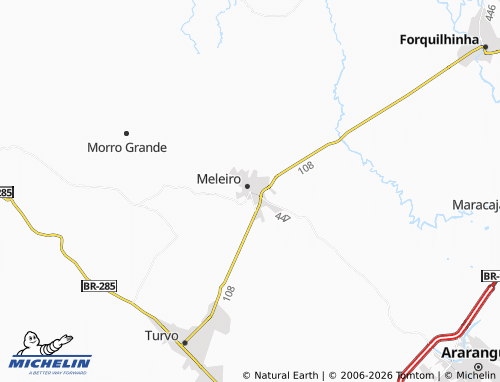 Mapa MICHELIN Estreito - ViaMichelin
