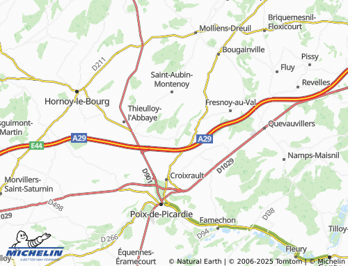 Carte MICHELIN Fricamps - ViaMichelin