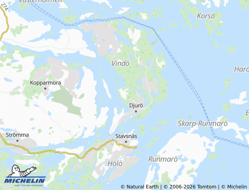 Mappa MICHELIN Ladudden - ViaMichelin