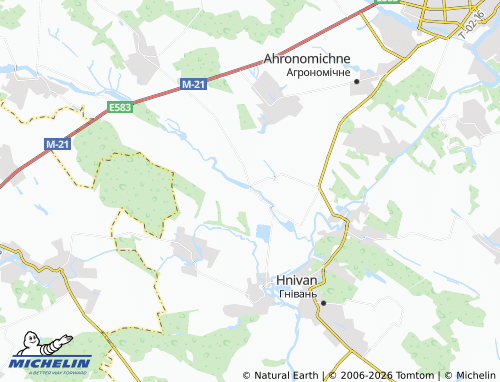 Mappa MICHELIN Ilkivka - ViaMichelin